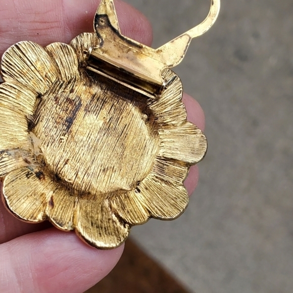 Vintage‎ Gold Roman Coin brooch/ Clip - Picture 7 of 10